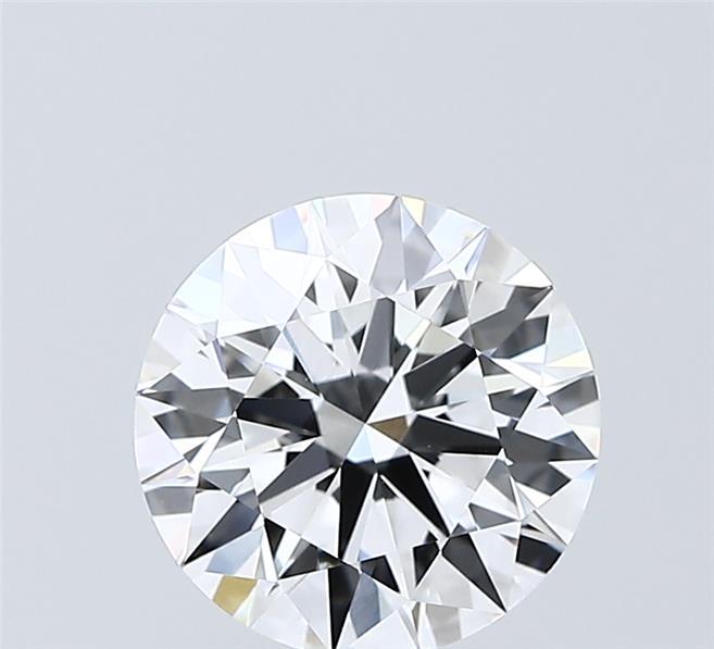 2.01 Carat Round Shaped, Ideal Cut, D Color, VVS2 Clarity, IGI Certified Lab Grown Diamond