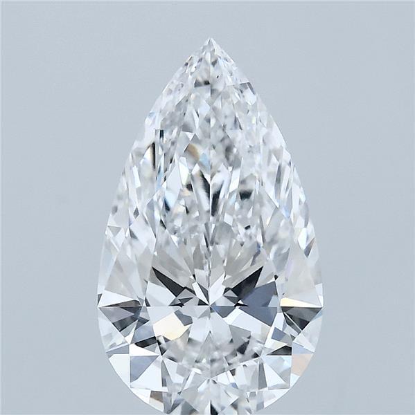 2.50 Carat Pear Shaped, Ideal Cut, E Color, VS1 Clarity, IGI Certified Lab Grown Diamond