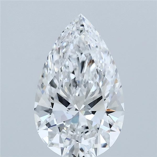 1.56 Carat Pear Shaped, Ideal Cut, D Color, VVS1 Clarity, IGI Certified Lab Grown Diamond