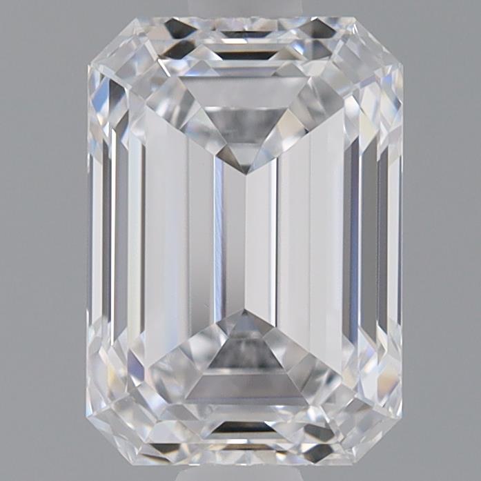 1.06 Carat Emerald Shaped, Ideal Cut, D Color, VS1 Clarity, IGI Certified Lab Grown Diamond