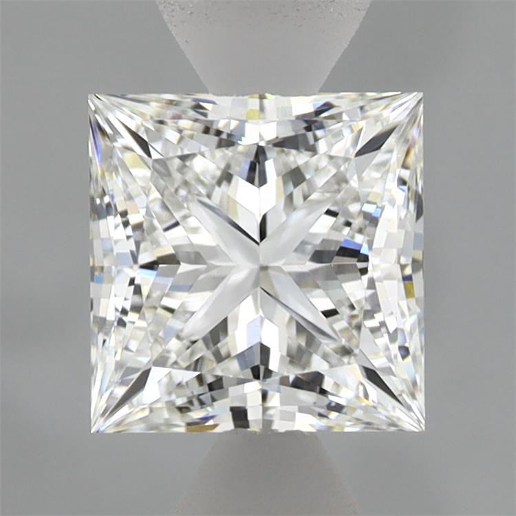 1.52 Carat Princess Shaped, Ideal Cut, E Color, VVS2 Clarity, IGI Certified Lab Grown Diamond