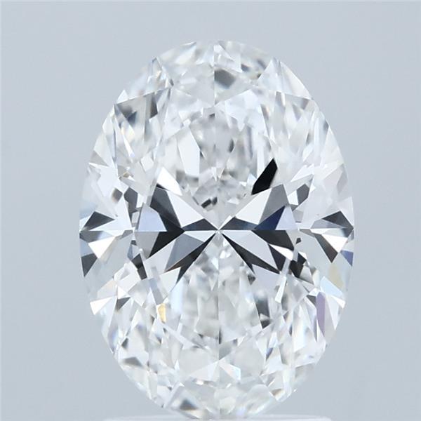 2.01 Carat Oval Shaped, Ideal Cut, E Color, VVS2 Clarity, IGI Certified Lab Grown Diamond