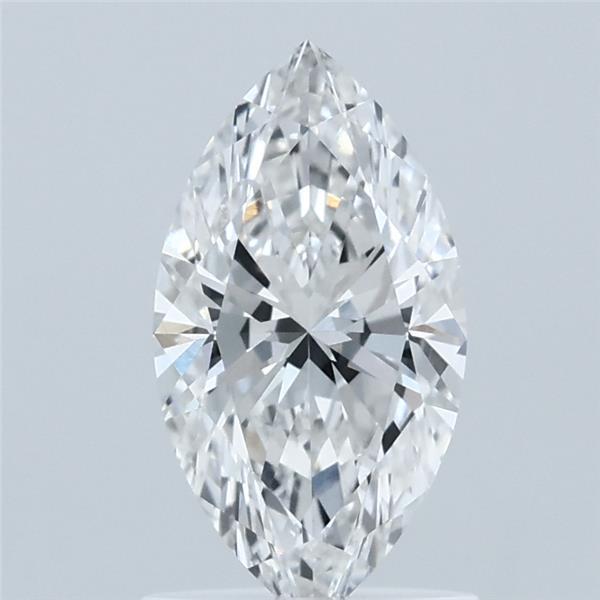 1.10 Carat Marquise Shaped, Ideal Cut, F Color, VVS2 Clarity, IGI Certified Lab Grown Diamond