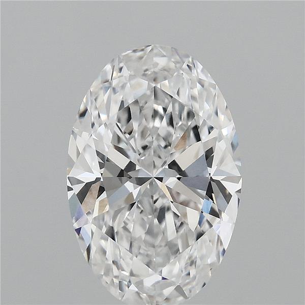 3.47 Carat Oval Shaped, Ideal Cut, D Color, VVS1 Clarity, IGI Certified Lab Grown Diamond