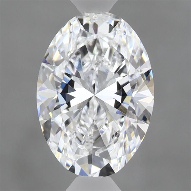 1.50 Carat Oval Shaped, Excellent Cut, D Color, VVS2 Clarity, IGI Certified Lab Grown Diamond
