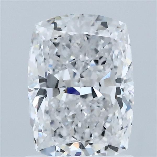 1.50 Carat Cushion Shaped, Excellent Cut, D Color, VVS2 Clarity, IGI Certified Lab Grown Diamond