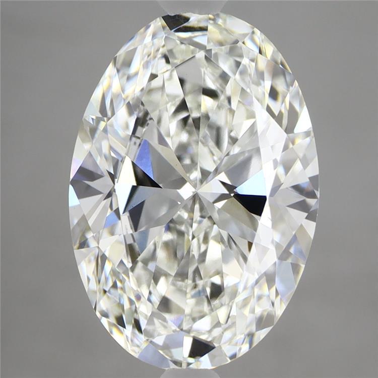 3.88 Carat Oval Shaped, Ideal Cut, F Color, VVS2 Clarity, IGI Certified Lab Grown Diamond