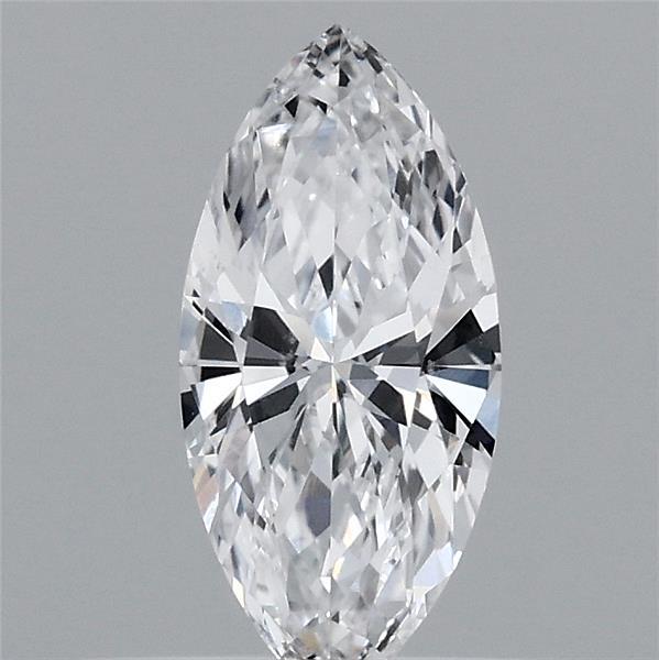 0.35 Carat Marquise Shaped, Ideal Cut, D Color, VVS2 Clarity, IGI Certified Lab Grown Diamond