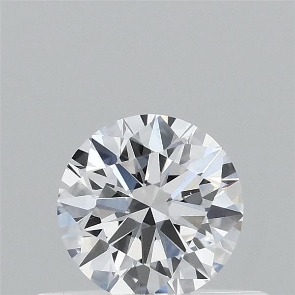 0.38 Carat Round Shaped, Ideal Cut, D Color, VVS2 Clarity, IGI Certified Lab Grown Diamond