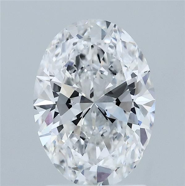 1.95 Carat Oval Shaped, Ideal Cut, D Color, VVS1 Clarity, IGI Certified Lab Grown Diamond