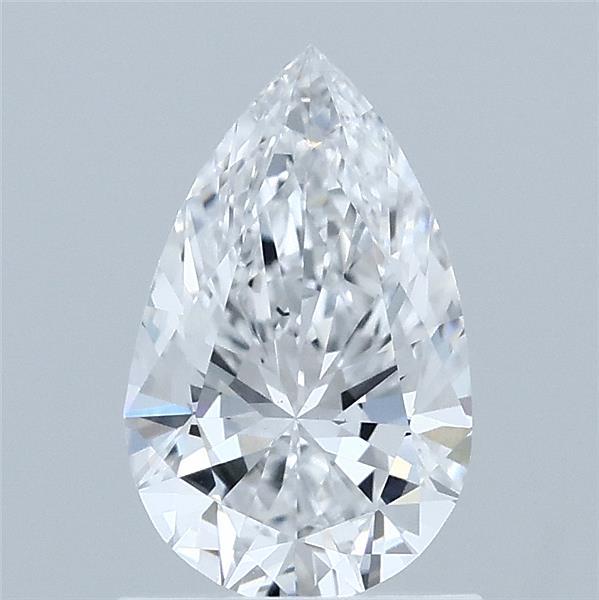 1.02 Carat Pear Shaped, Ideal Cut, D Color, VS1 Clarity, IGI Certified Lab Grown Diamond
