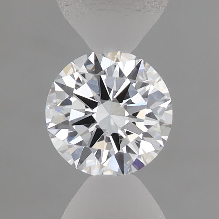 0.52 Carat Round Shaped, Excellent Cut, D Color, VVS2 Clarity, IGI Certified Lab Grown Diamond