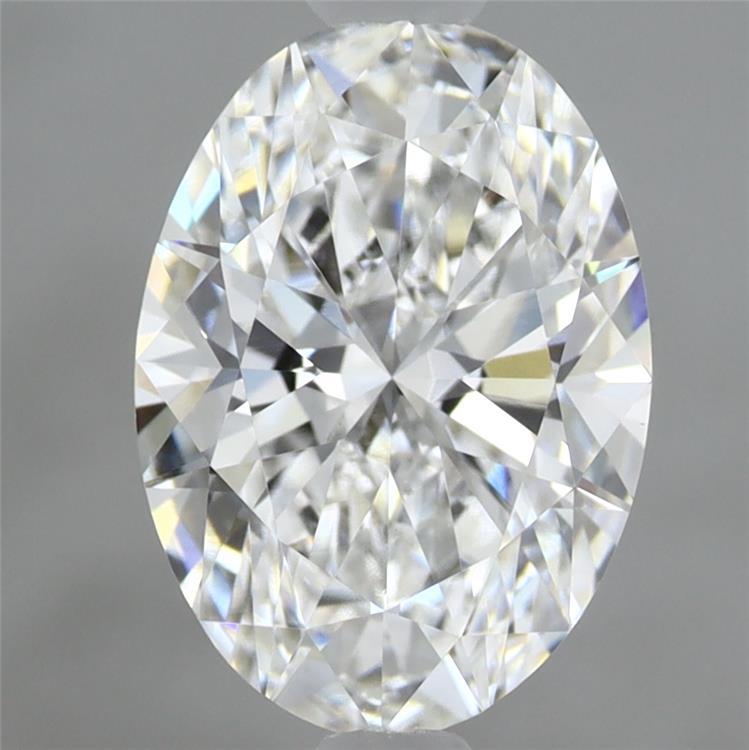 1.82 Carat Oval Shaped, Ideal Cut, D Color, VVS2 Clarity, IGI Certified Lab Grown Diamond
