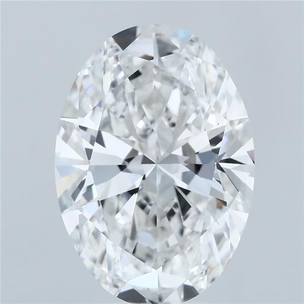 4.00 Carat Oval Shaped, Ideal Cut, E Color, VS1 Clarity, IGI Certified Lab Grown Diamond