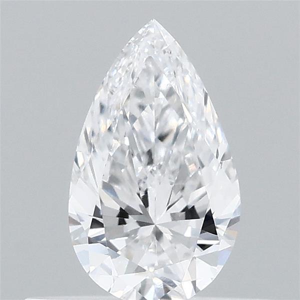 0.37 Carat Pear Shaped, Ideal Cut, D Color, VS1 Clarity, IGI Certified Lab Grown Diamond