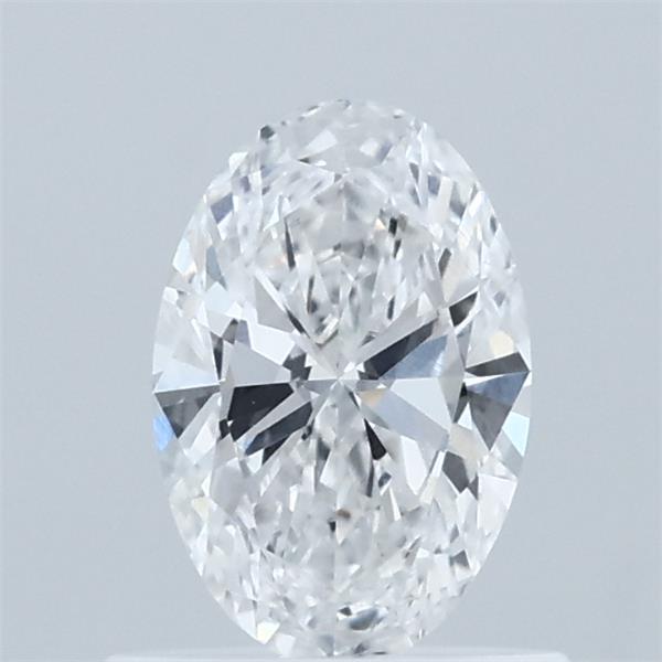 0.63 Carat Oval Shaped, Excellent Cut, D Color, VVS2 Clarity, IGI Certified Lab Grown Diamond