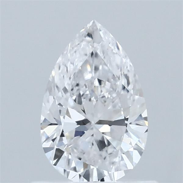 0.73 Carat Pear Shaped, Ideal Cut, D Color, VVS2 Clarity, IGI Certified Lab Grown Diamond