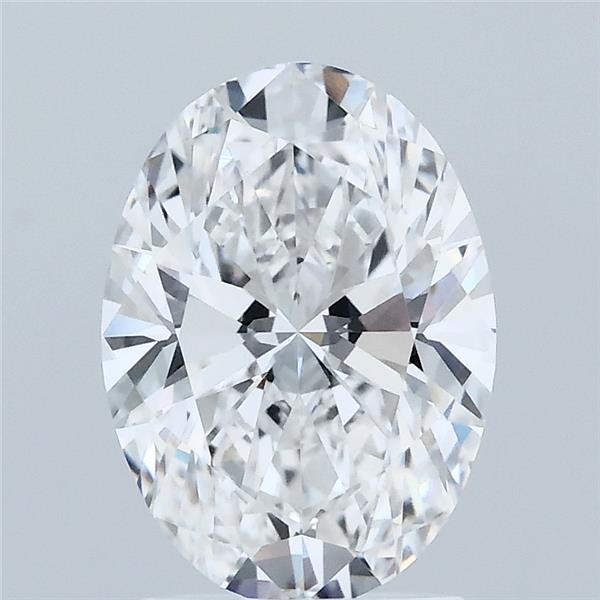 2.05 Carat Oval Shaped, Ideal Cut, E Color, VVS1 Clarity, IGI Certified Lab Grown Diamond