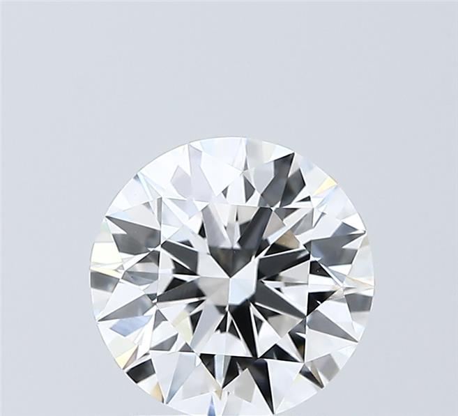 2.01 Carat Round Shaped, Ideal Cut, E Color, VVS2 Clarity, IGI Certified Lab Grown Diamond