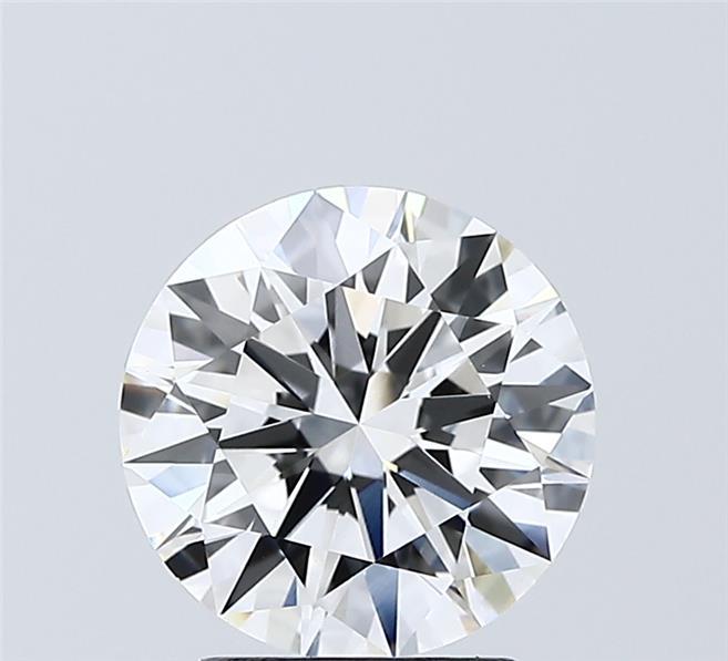 2.02 Carat Round Shaped, Ideal Cut, E Color, VVS2 Clarity, IGI Certified Lab Grown Diamond