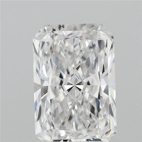 3.30 Carat Radiant Shaped, Ideal Cut, E Color, VVS1 Clarity, IGI Certified Lab Grown Diamond