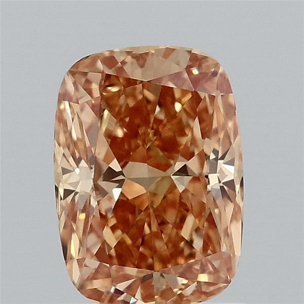1.51 Carat Cushion Shaped, Ideal Cut, FANCY INTENSE YELLOW Color, VS1 Clarity, IGI Certified Lab Grown Diamond