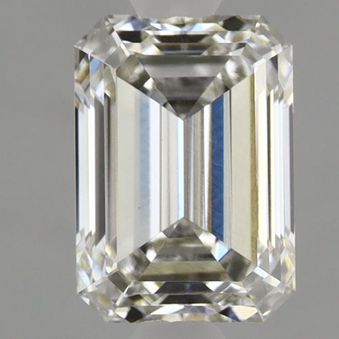 1.54 Carat Emerald Shaped, Ideal Cut, H Color, VS1 Clarity, IGI Certified Lab Grown Diamond