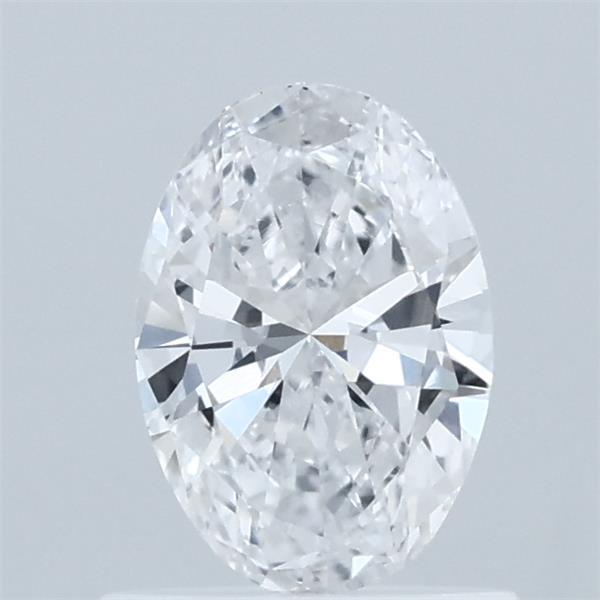 0.69 Carat Oval Shaped, Very Good Cut, D Color, VVS2 Clarity, IGI Certified Lab Grown Diamond