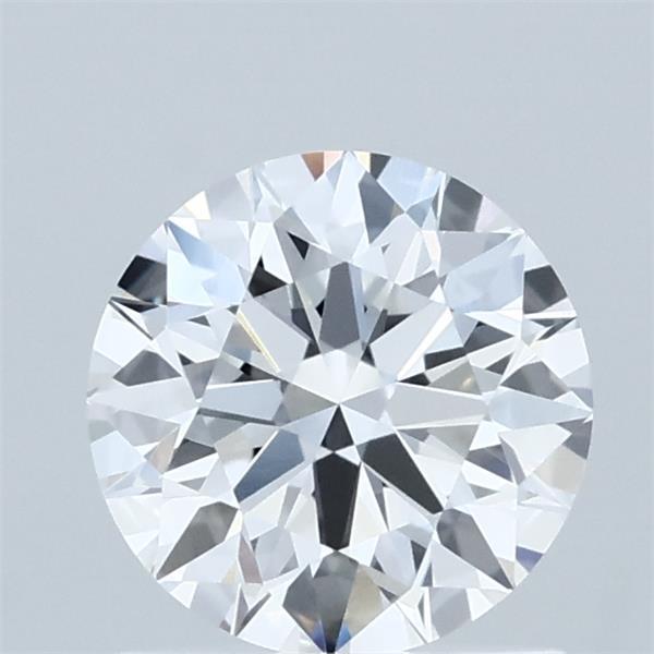 1.09 Carat Round Shaped, Ideal Cut, D Color, VVS2 Clarity, IGI Certified Lab Grown Diamond