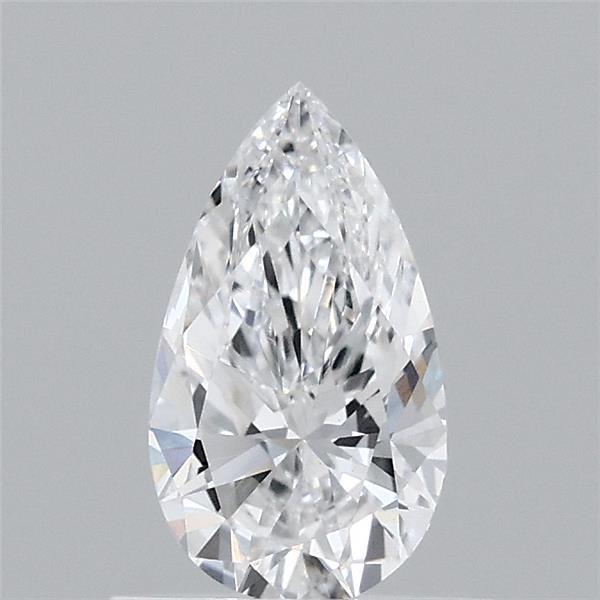 0.60 Carat Pear Shaped, Ideal Cut, D Color, VS1 Clarity, IGI Certified Lab Grown Diamond