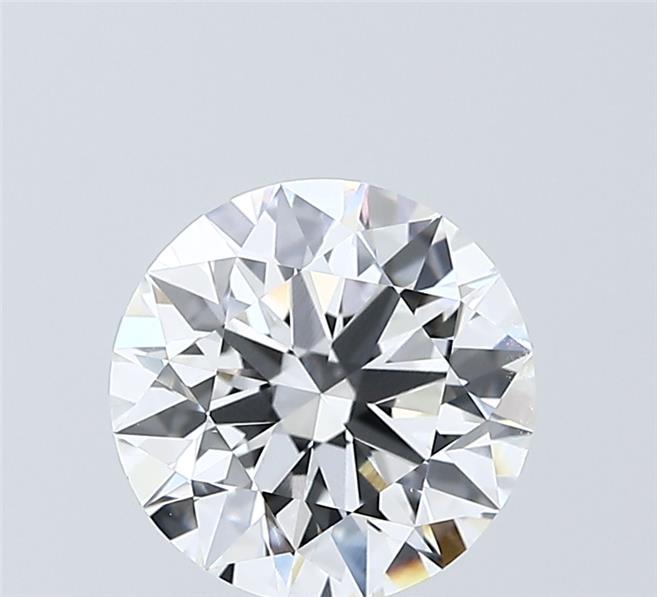 2.04 Carat Round Shaped, Ideal Cut, D Color, VVS2 Clarity, IGI Certified Lab Grown Diamond