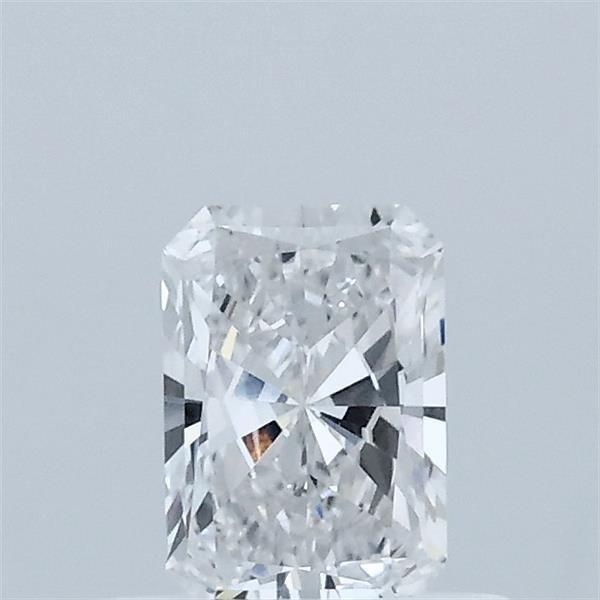 0.52 Carat Radiant Shaped, Excellent Cut, D Color, VVS2 Clarity, IGI Certified Lab Grown Diamond