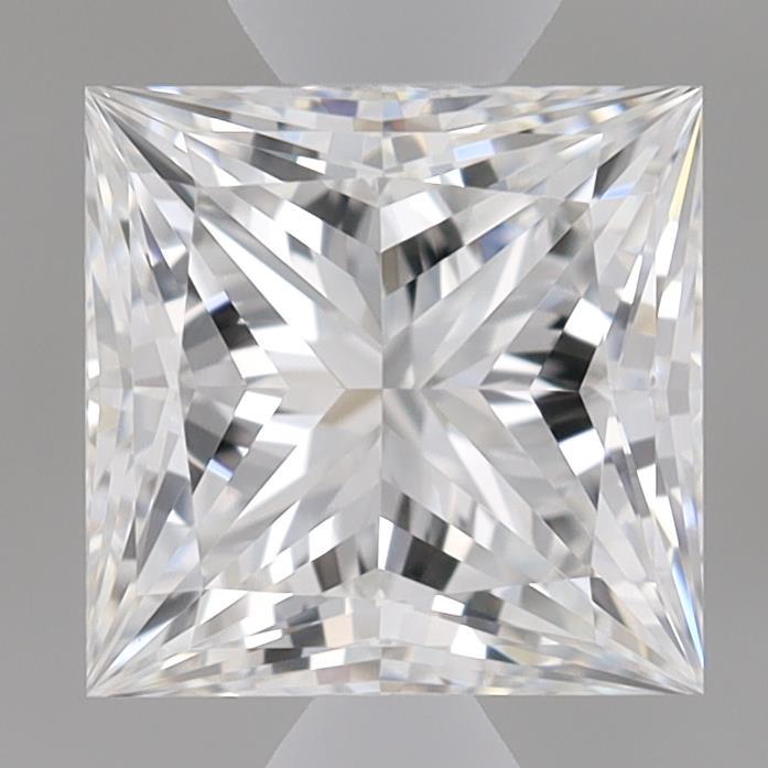 1.05 Carat Princess Shaped, Ideal Cut, E Color, IF Clarity, IGI Certified Lab Grown Diamond