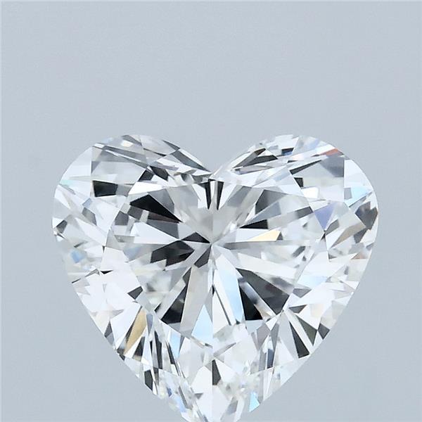 2.09 Carat Heart Shaped, Very Good Cut, F Color, VVS2 Clarity, IGI Certified Lab Grown Diamond