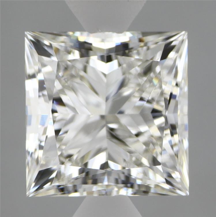3.04 Carat Princess Shaped, Ideal Cut, G Color, VVS2 Clarity, IGI Certified Lab Grown Diamond