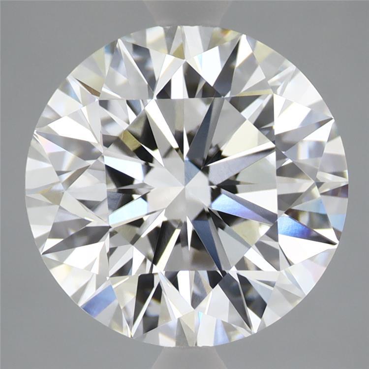 4.85 Carat Round Shaped, Excellent Cut, F Color, VVS2 Clarity, IGI Certified Lab Grown Diamond