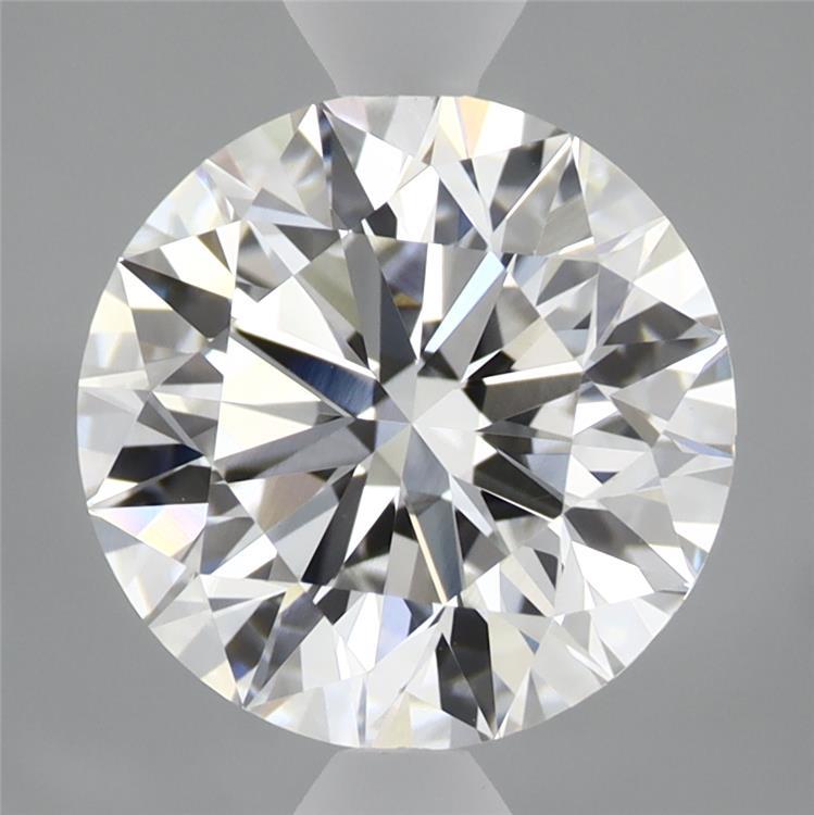 3.09 Carat Round Shaped, Ideal Cut, E Color, VVS2 Clarity, IGI Certified Lab Grown Diamond