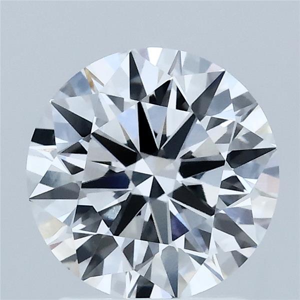 1.81 Carat Round Shaped, Ideal Cut, D Color, VVS2 Clarity, IGI Certified Lab Grown Diamond