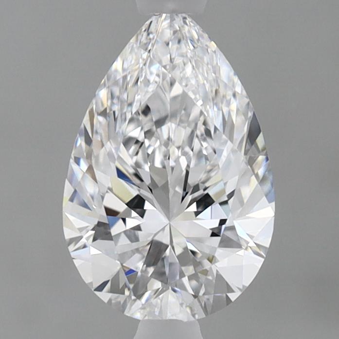 0.99 Carat Pear Shaped, Ideal Cut, D Color, VVS2 Clarity, IGI Certified Lab Grown Diamond