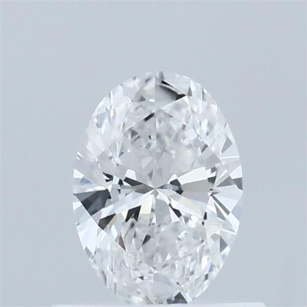 0.56 Carat Oval Shaped, Ideal Cut, D Color, VVS2 Clarity, IGI Certified Lab Grown Diamond