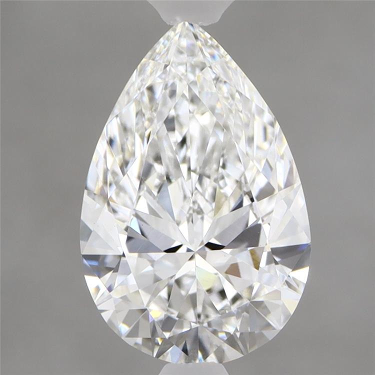 1.95 Carat Pear Shaped, Ideal Cut, D Color, VS1 Clarity, IGI Certified Lab Grown Diamond