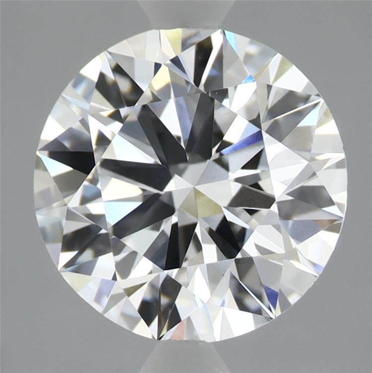 3.05 Carat Round Shaped, Excellent Cut, E Color, VVS2 Clarity, IGI Certified Lab Grown Diamond
