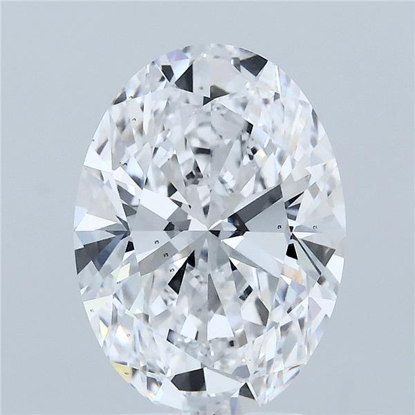3.02 Carat Oval Shaped, Ideal Cut, D Color, VS2 Clarity, IGI Certified Lab Grown Diamond