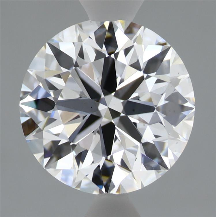 2.42 Carat Round Shaped, Excellent Cut, D Color, VS1 Clarity, IGI Certified Lab Grown Diamond