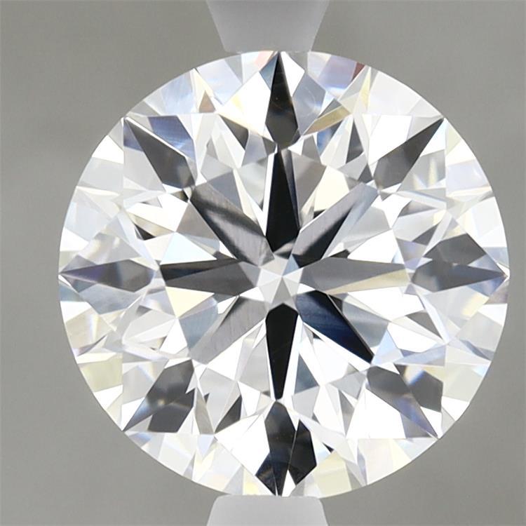 3.02 Carat Round Shaped, Ideal Cut, E Color, VVS2 Clarity, IGI Certified Lab Grown Diamond