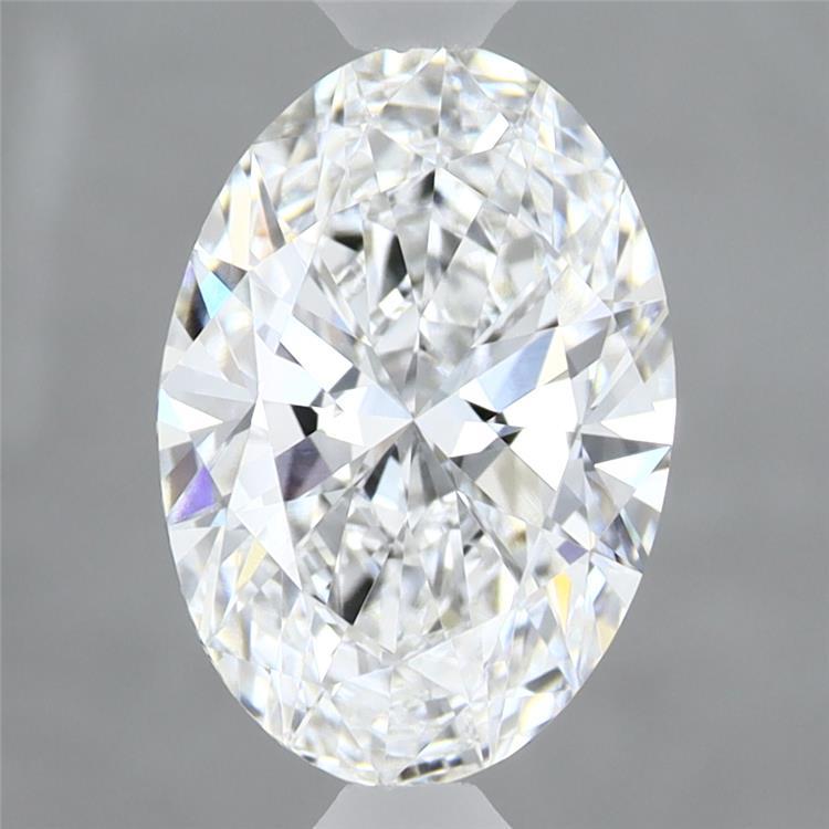 2.10 Carat Oval Shaped, Ideal Cut, D Color, VVS2 Clarity, IGI Certified Lab Grown Diamond