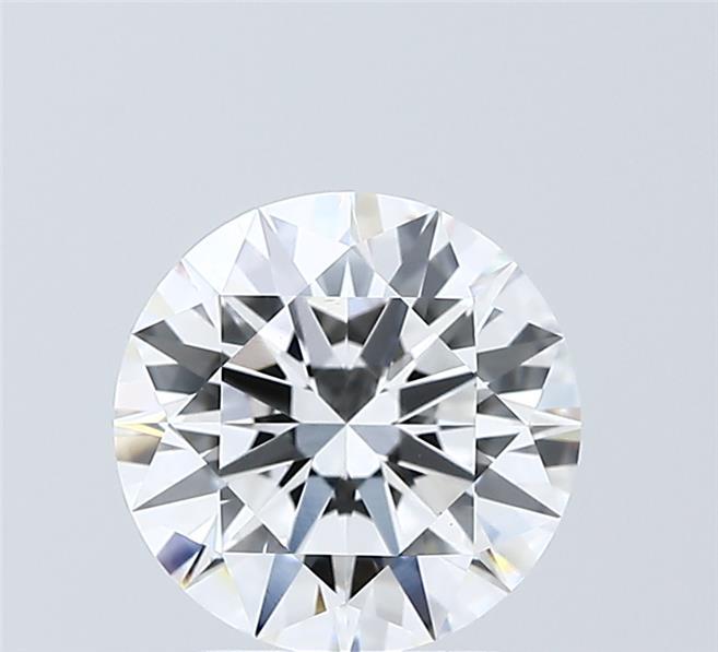 2.01 Carat Round Shaped, Ideal Cut, E Color, VVS2 Clarity, IGI Certified Lab Grown Diamond