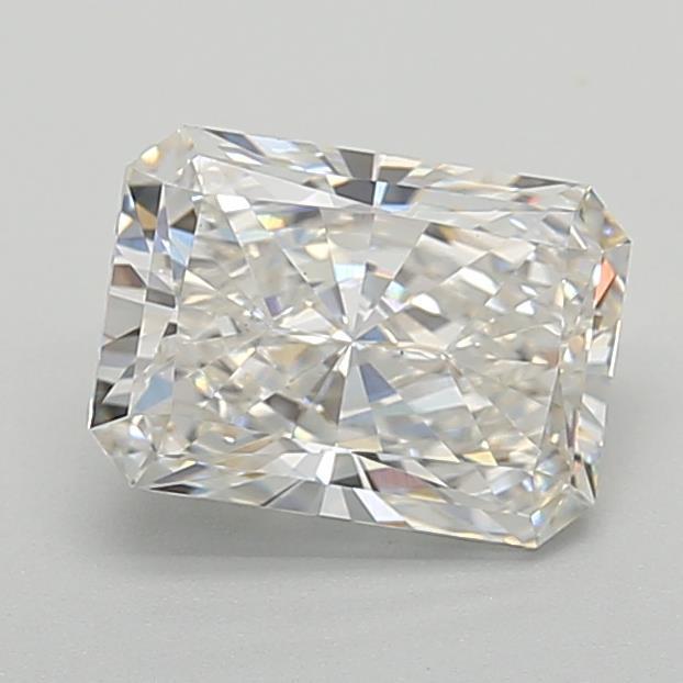 1.55 Carat Radiant Shaped, Ideal Cut, G Color, VS1 Clarity, IGI Certified Lab Grown Diamond