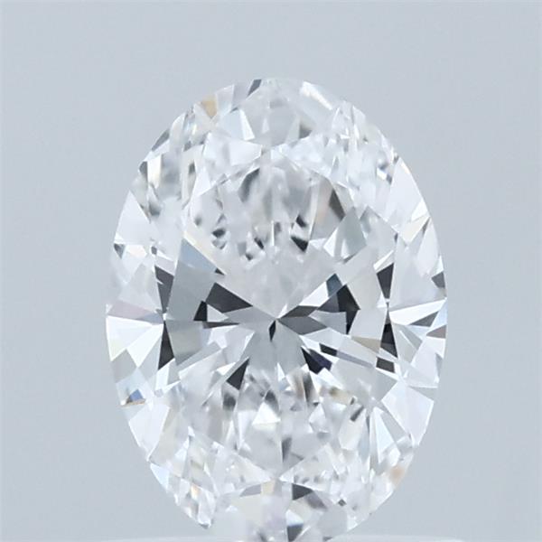 0.84 Carat Oval Shaped, Excellent Cut, D Color, VVS2 Clarity, IGI Certified Lab Grown Diamond