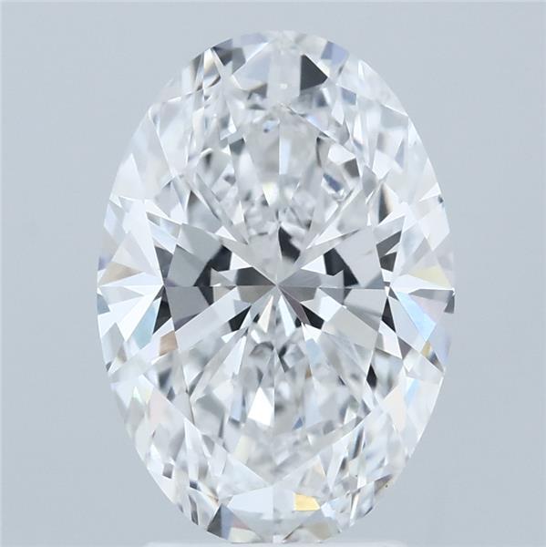 3.01 Carat Oval Shaped, Ideal Cut, D Color, VS1 Clarity, IGI Certified Lab Grown Diamond